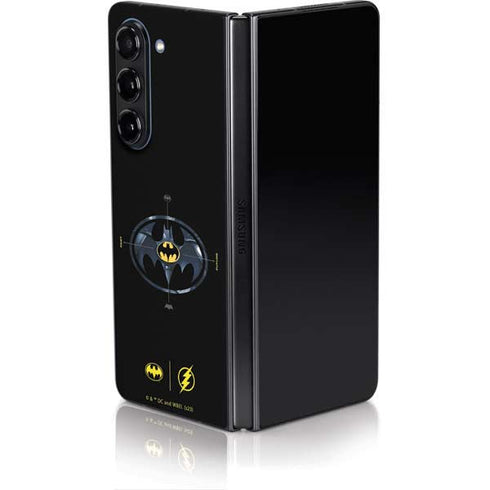 DC Comics The Flash Movie: Batman Multiverse Logos Galaxy Z Fold5 5G Skin